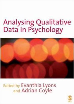 Paperback Analysing Qualitative Data in Psychology Book