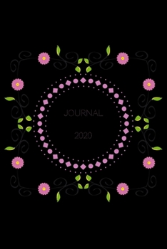 Journal 2020: Notizbuch - Notebook - Blüten-Motiv - Gepunktete Seiten - Punktraster - Insgesamt 135 Seiten - Maße ca. DIN A5 (German Edition)