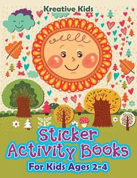 Paperback Sticker Activity Books for Kids Ages 2-4 Book