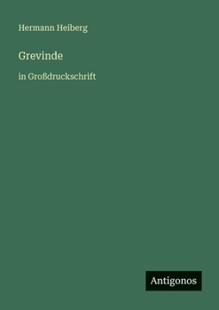 Paperback Grevinde: in Großdruckschrift [German] Book