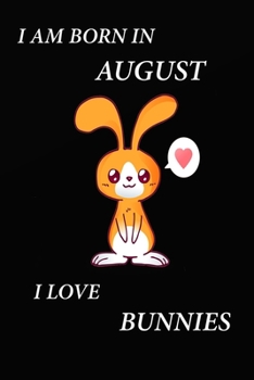 I love bunnies: Lined notebook / Journal gift , 120 pages , 6"x9" , matte finish