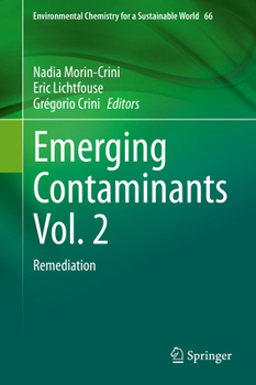 Hardcover Emerging Contaminants Vol. 2: Remediation Book