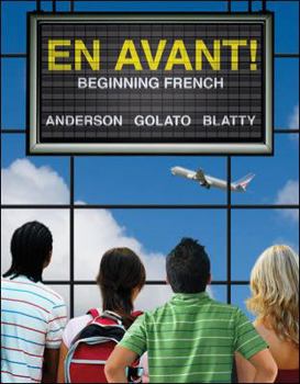 Hardcover En Avant: Beginning French Book