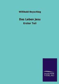 Paperback Das Leben Jesu [German] Book