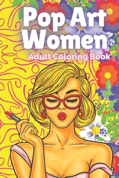 Paperback Pop Art Women: Adult Coloring Book