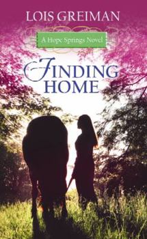 Hardcover Finding Home: A Hope Springs Novel [Large Print] Book