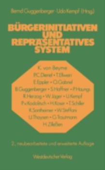 Paperback Bürgerinitiativen Und Repräsentatives System [German] Book