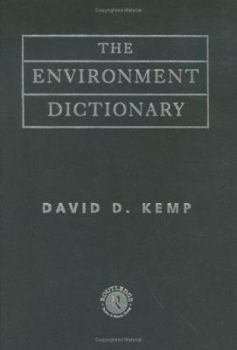 Paperback The Environment Dictionary Book