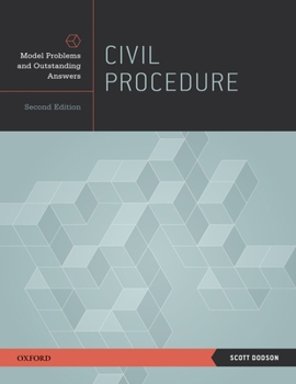 Paperback Civil Procedure: Model Problems and Outstanding Answers Book