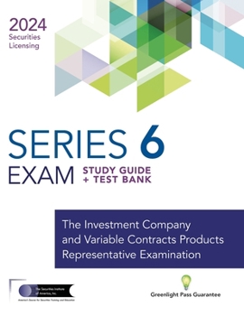 Paperback Series 6 Exam Prep Study Guide, Video Training & Test Bank: Complete Series 6 Exam Prep Training Package Book