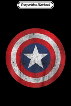 Composition Notebook: Kids Marvel Captain America Classic Shield Kids Graphic  Journal/Notebook Blank Lined Ruled 6x9 100 Pages