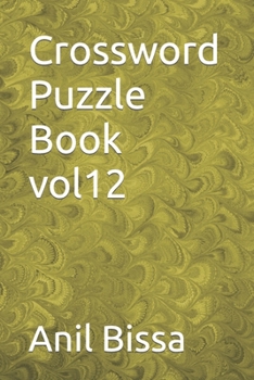 Paperback Crossword Puzzle Book vol12 Book