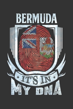 Paperback Bermuda It's In My DNA: Bermudian Thumbprint Flag Diary Planner Notebook Journal 6x9 Personalized Customized Gift For Patriotic Bermudian With Book