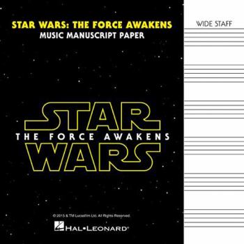 Star Wars: The Force Awakens - Manuscript Paper: Wide-Staff