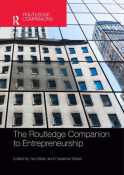 Paperback The Routledge Companion to Entrepreneurship Book