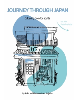 Paperback Journey through Japan: Colouring book for adults Book
