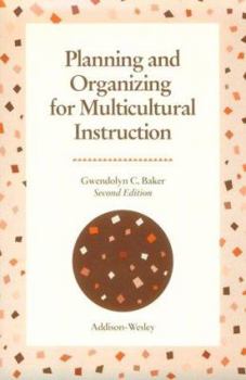 Paperback Planning and Organizing for Multicultural Instruction Book
