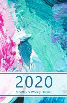 2020 Monthly & Weekly Planner: Set weekly goals and track progress with Achievements summary. Incl. also Calendar, Schedule and more. Monday start ... teal, turquoise, pink. Soft matte cover).