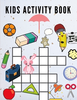 Paperback Kids Activity Book: School Activity Book for Children Ages 6-8 - Word Search Puzzles, Dot to Dots, Sudoku & Word Scrambles Book