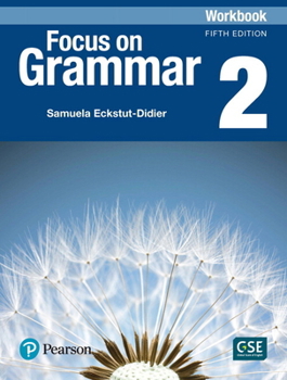 Paperback Focus on Grammar - (Ae) - 5th Edition (2017) - Workbook - Level 2 Book