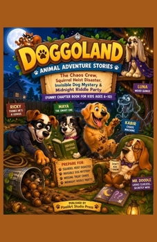 Doggoland: Animal Adventure Stories - The Chaos Crew, Squirrel Heist Disaster, Invisible Dog Mystery & Midnight Riddle Party: Chapter Book for Kids Ag