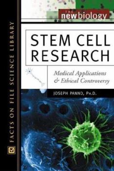 Hardcover Stem Cell Research: Medical Applications and Ethical Controversy (New Biology) Book