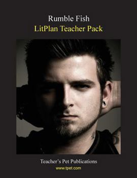 Paperback Litplan Teacher Pack: Rumble Fish Book