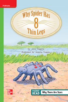 Spiral-bound Reading Wonders Leveled Reader Why Spider Has Thin Legs: Beyond Unit 4 Week 4 Grade 2 Book