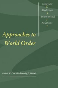 Paperback Approaches to World Order Book