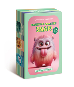 Misc. Emotional Monsters Snap Card Game - Learn Emotions Through Play - For Kids Book