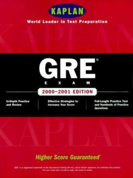 Paperback Kaplan GRE Exam Book