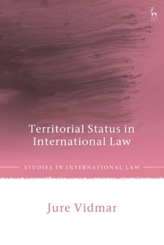 Hardcover Territorial Status in International Law Book