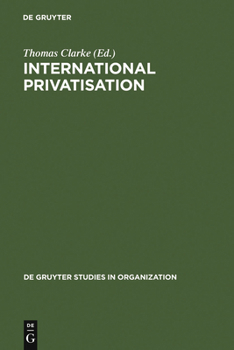 Hardcover International Privatisation Book