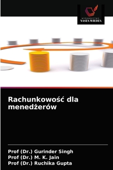 Paperback Rachunkowo&#347;c dla mened&#380;erów [Polish] Book