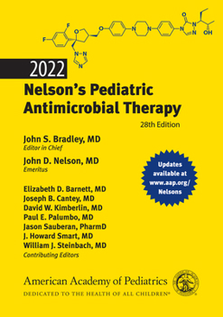 Paperback 2022 Nelson's Pediatric Antimicrobial Therapy Book