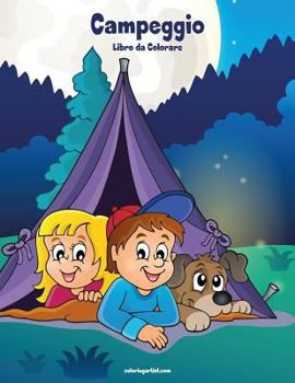 Paperback Campeggio Libro da Colorare 1 [Italian] Book