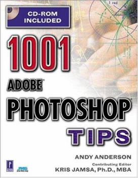 Paperback 1001 Adobe Photoshop Tips Book