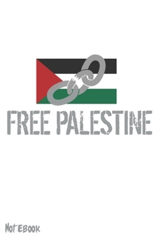 Free Palestine | Freedom Fighter: Blank lined Notebook