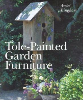 Hardcover Tole-Painted Garden Furniture Book