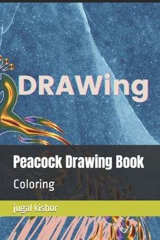 Paperback Peacock Drawing Book: Coloring Book