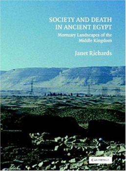Hardcover Society and Death in Ancient Egypt Book