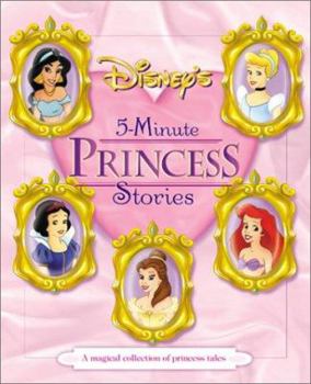 Hardcover Disney's 5 Minute Princess Stories Book