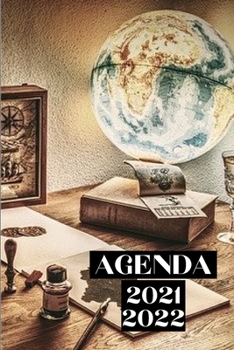 Paperback Agenda 2021/2022: Planner-Organisateur-Semainier. Août 2021 À Août 2022. 135 Pages, Format 6/9. [French] Book