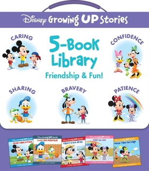 Board book Disney Growing Up Stories: 5-Book Library Friendship & Fun! Book