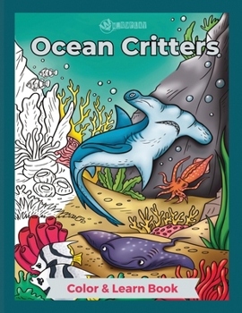 Paperback Ocean Critters Book