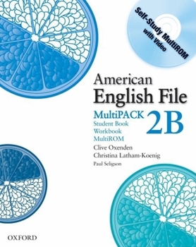 Paperback American English File Level 2 Student and Workbook Multipack B Book