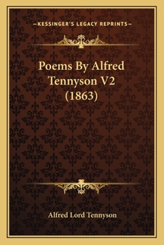 Paperback Poems by Alfred Tennyson V2 (1863) Book