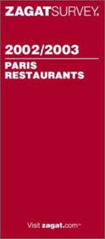 Paperback Zagat Paris Restaurants Book