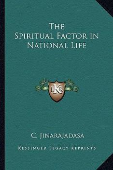 Paperback The Spiritual Factor in National Life Book