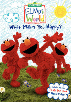 DVD Elmo's World: What Makes You Happy? Book